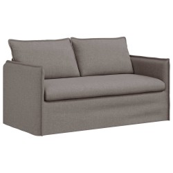 Canapé Taupe 156 x 82 x 85 cm tissu 616687616687