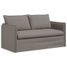 Canapé Taupe 156 x 82 x 85 cm tissu 616687616687