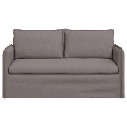Canapé Taupe 156 x 82 x 85 cm tissu 616687616687