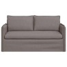 Canapé Taupe 156 x 82 x 85 cm tissu 616687616687
