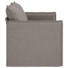 Canapé Taupe 156 x 82 x 85 cm tissu 616687616687