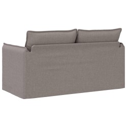 Canapé Taupe 156 x 82 x 85 cm tissu 616687616687