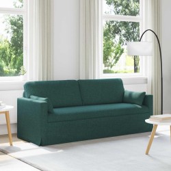 Canapé Vert foncé 198 x 78 x 80 cm tissu 616690616690
