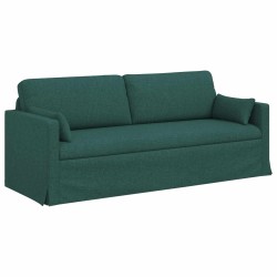 Canapé Vert foncé 198 x 78 x 80 cm tissu 616690616690