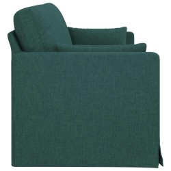 Canapé Vert foncé 198 x 78 x 80 cm tissu 616690616690