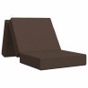 Canapé-lit pliable 75 x 63 x 45 cm Taupe 616691616691