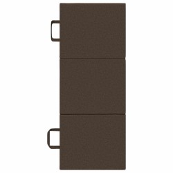 Canapé-lit pliable 75 x 63 x 45 cm Taupe 616691616691