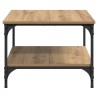 Table basse Chêne artisanal 55 x 55 x 40 cm Bois d'ingénierie 616701616701