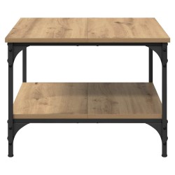 Table basse Chêne artisanal 55 x 55 x 40 cm Bois d'ingénierie 616701616701