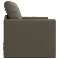 Canapé-Lit 60cm Gris Simili cuir 616703616703