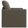 Canapé-Lit 60cm Gris Simili cuir 616703616703