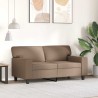 Canapé à 2 places Cappuccino 120 cm Similicuir 616706616706