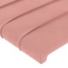 Têtes de lit Rose 160x5x78/88 cm Velours 616708616708