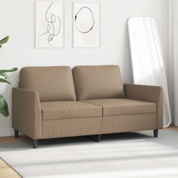 Canapé à 2 places Cappuccino 140 cm Similicuir 616716616716