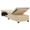 Canapé-lit escamotable Crème 194 x 67 x 82 cm Microfibre 616717616717