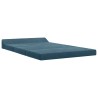 Canapé-lit pliable Bleu 120 x 60 x 49 cm Tissu 616720616720