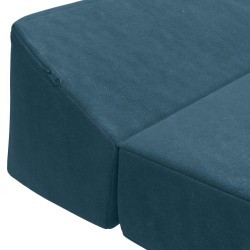 Canapé-lit pliable Bleu 120 x 60 x 49 cm Tissu 616720616720