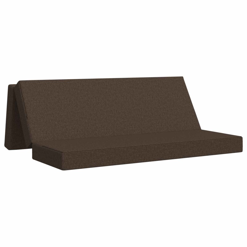 Canapé-lit pliable 200 x 67 x 45 cm Taupe 616722616722