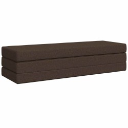 Canapé-lit pliable 200 x 67 x 45 cm Taupe 616722616722