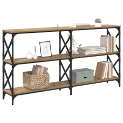 Table console Chêne artisanal 156 x 28 x 80,5 cm 616741616741