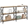 Table console Chêne artisanal 156 x 28 x 80,5 cm 616741616741