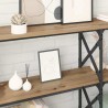 Table console Chêne artisanal 156 x 28 x 80,5 cm 616741616741