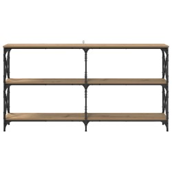 Table console Chêne artisanal 156 x 28 x 80,5 cm 616741616741