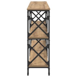 Table console Chêne artisanal 156 x 28 x 80,5 cm 616741616741