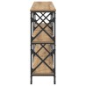 Table console Chêne artisanal 156 x 28 x 80,5 cm 616741616741