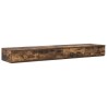 Tiroirs de lit avec tiroir Chêne fumé 140 x 36,5 x 16,5 cm 616743616743