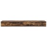 Tiroirs de lit avec tiroir Chêne fumé 140 x 36,5 x 16,5 cm 616743616743