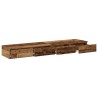 Tiroirs de lit avec tiroir Bois ancien 140 x 36,5 x 16,5 cm 616744616744