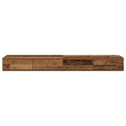 Tiroirs de lit avec tiroir Bois ancien 140 x 36,5 x 16,5 cm 616744616744