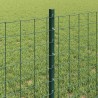 Poteau de clôture enchâssé 11 pc Vert 100 cm 616747616747