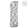 Corde de bateau 6 m 1.4 Blanc et noir Polyester 616751616751