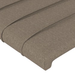 Têtes de lit Taupe 160x5x78/88 cm Tissu 616752616752