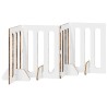 Clôture pliable pour animaux 4 pcs Chêne Fumé 201 x 38 x 70 cm 616762616762
