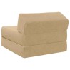 Canapé-lit pliable Vert Gris 60 x 70 x 41 cm Tissu 616765616765