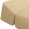 Canapé-lit pliable Vert Gris 60 x 70 x 41 cm Tissu 616765616765
