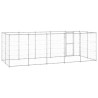 Chenil extérieur Acier galvanisé 12,1 m² 616767616767