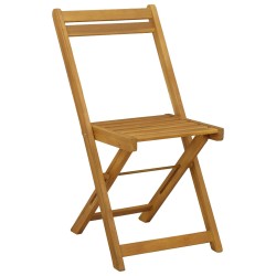 Chaises de bistrot d'extérieur 8 pcs Crème blanc 616768616768
