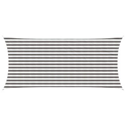 Voile d'ombre Gris clair et blanc 2 x 4,5 m HDPE 616774616774