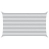 Voile d'ombre Gris clair et blanc 4,5 x 2,5 m 616775616775