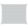 Voile d'ombre Gris clair et blanc 4,5 x 3,5 m 616776616776