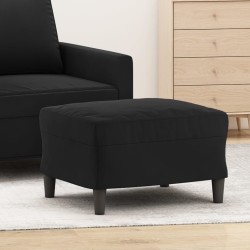 Repose-pied Noir 60x50x41 cm Velours 616790616790