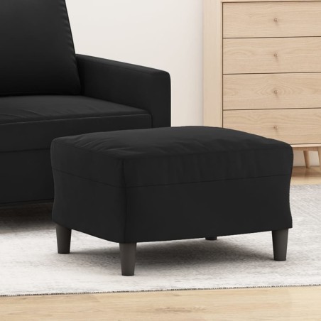 Repose-pied Noir 60x50x41 cm Velours 616790616790