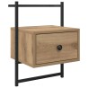 Cabinet de chevet Chêne artisanal 35 x 30 x 51 cm 616791616791