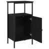 Cabinet de chevet 2 pcs Chêne noir 41 x 31 x 80 cm 616792616792