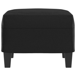 Repose-pied Noir 60x50x41 cm Similicuir 616794616794