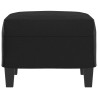 Repose-pied Noir 60x50x41 cm Similicuir 616794616794